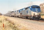 Late running eastbound "Empire Builder"